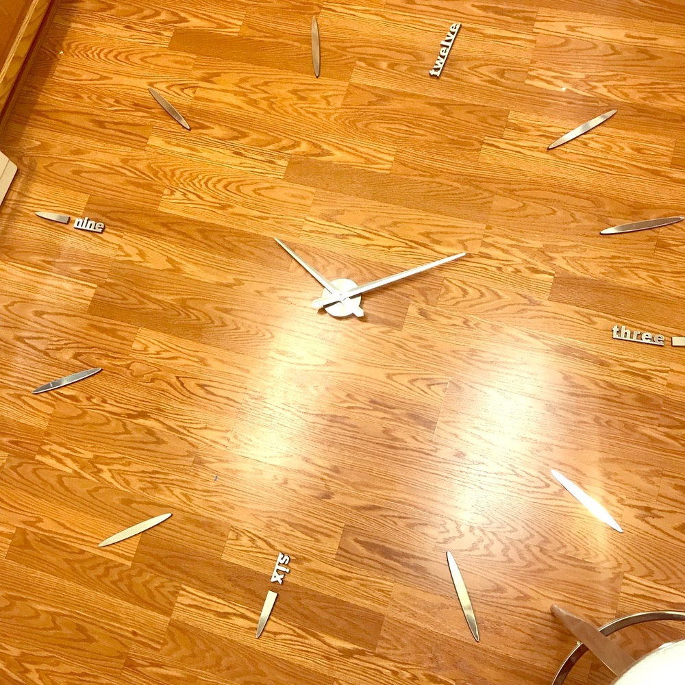 Mirror Wall Clock. - image 1